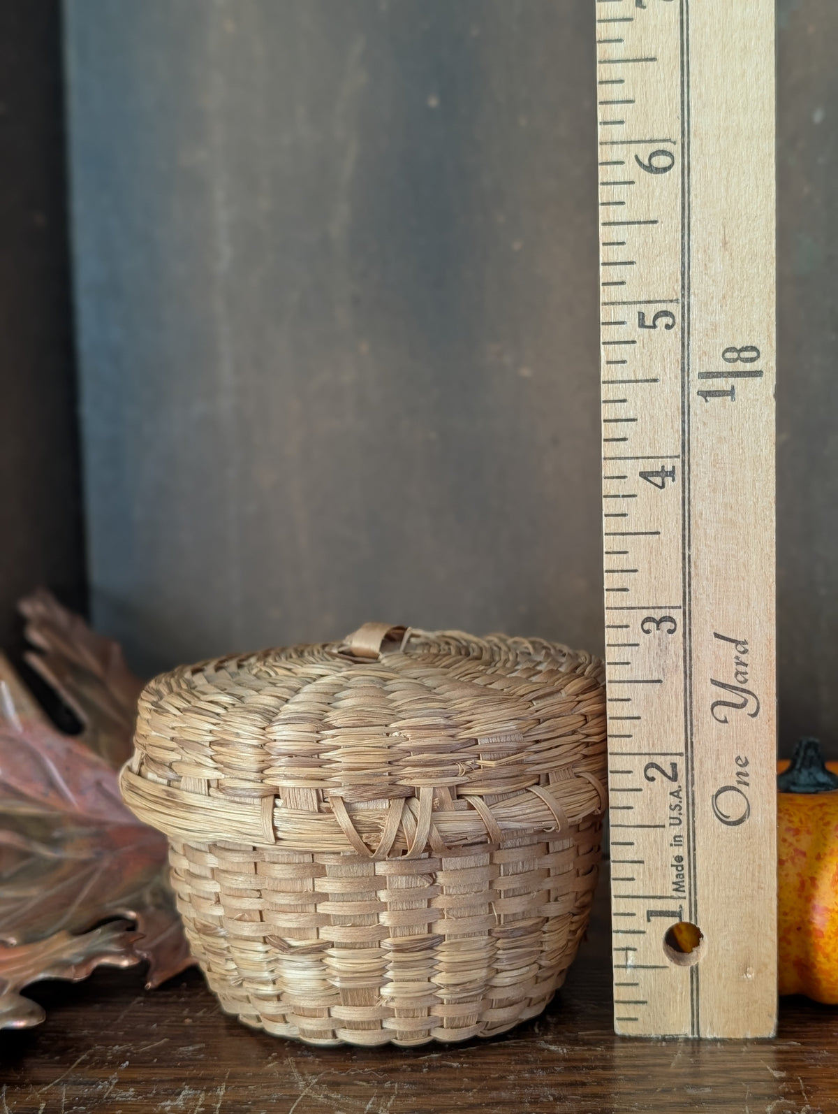 Lidded basket