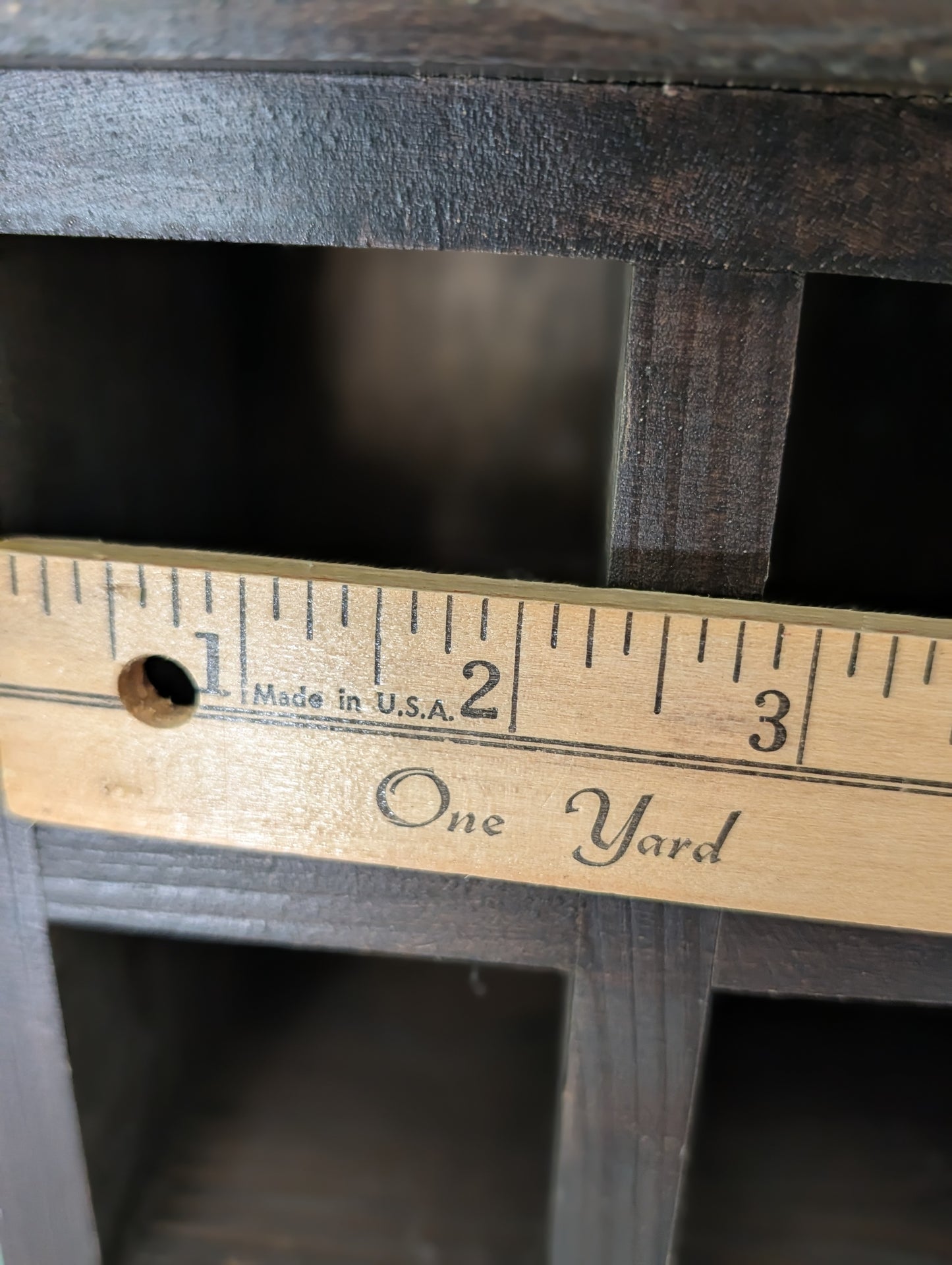 Mini cubby cabinet