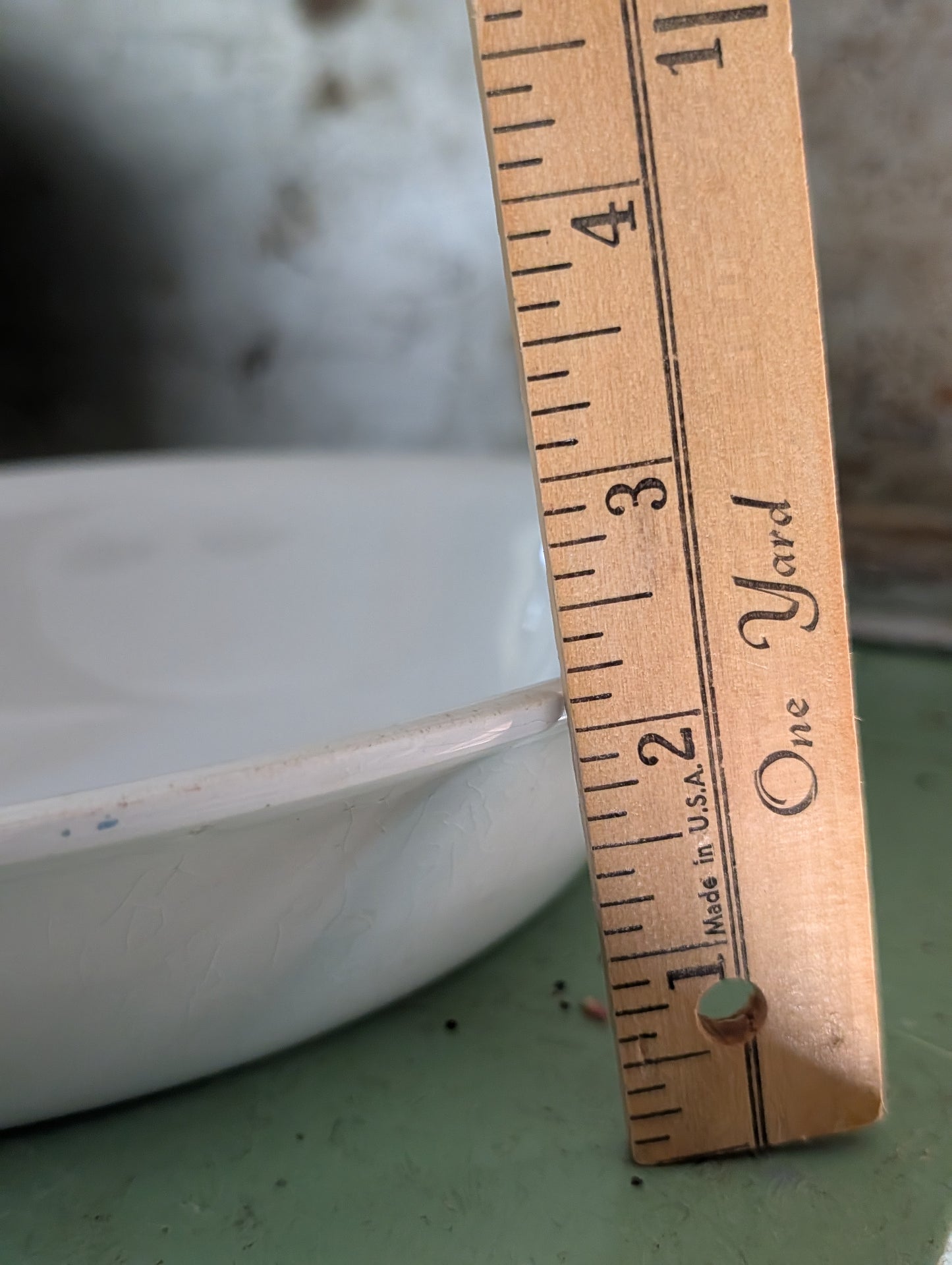 Knowles, Taylor and Knowles ironstone dish