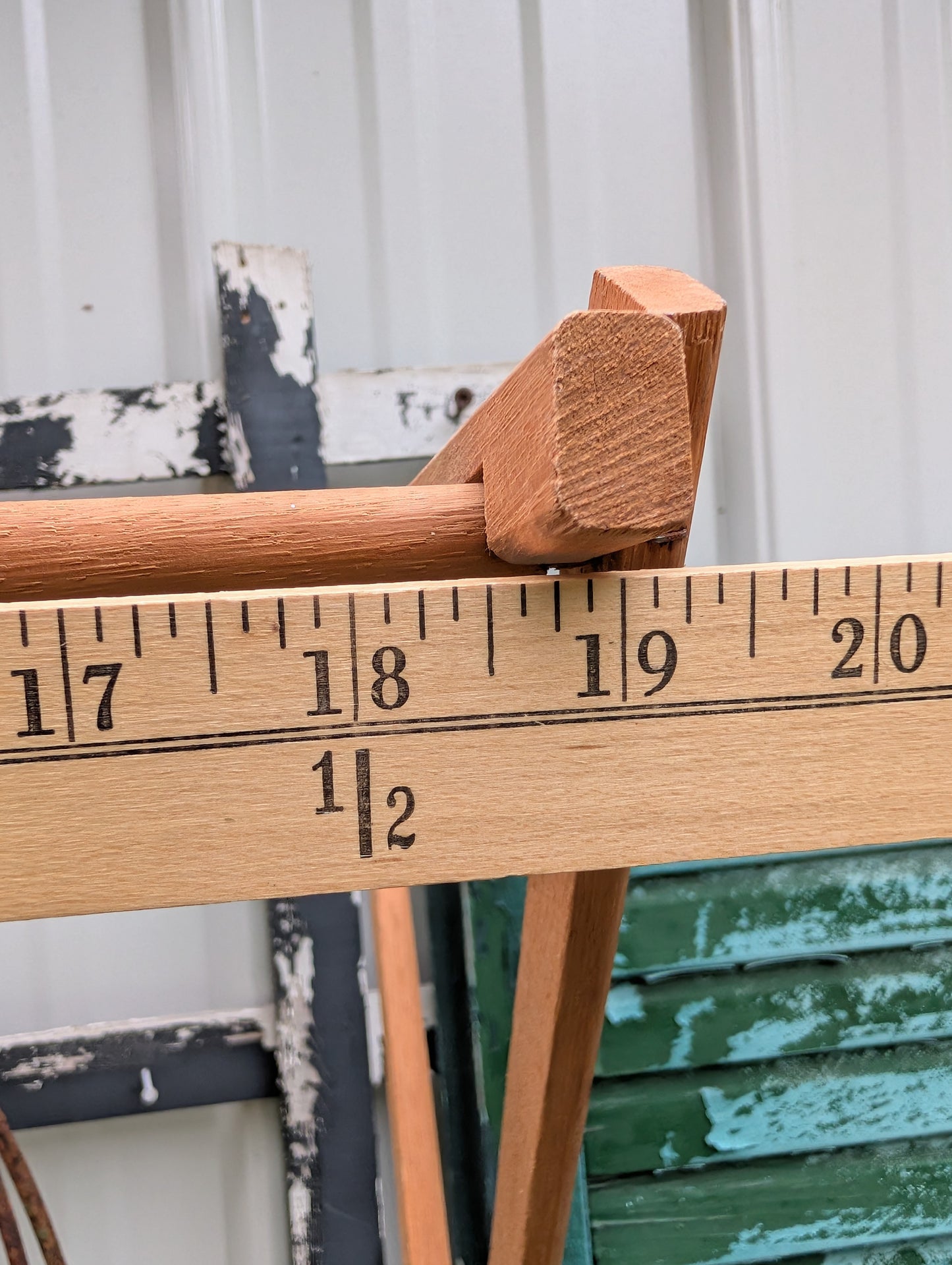 Wood drying rack