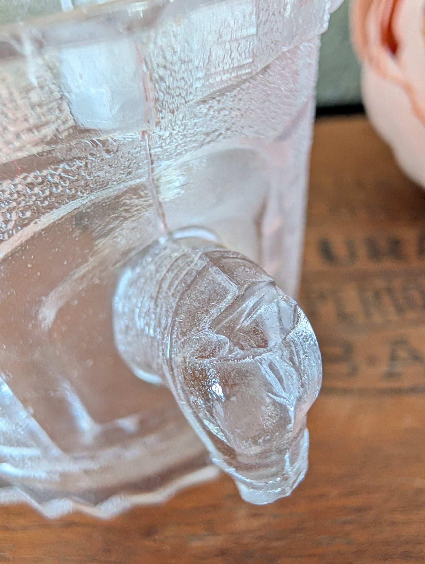 Horse glass dish