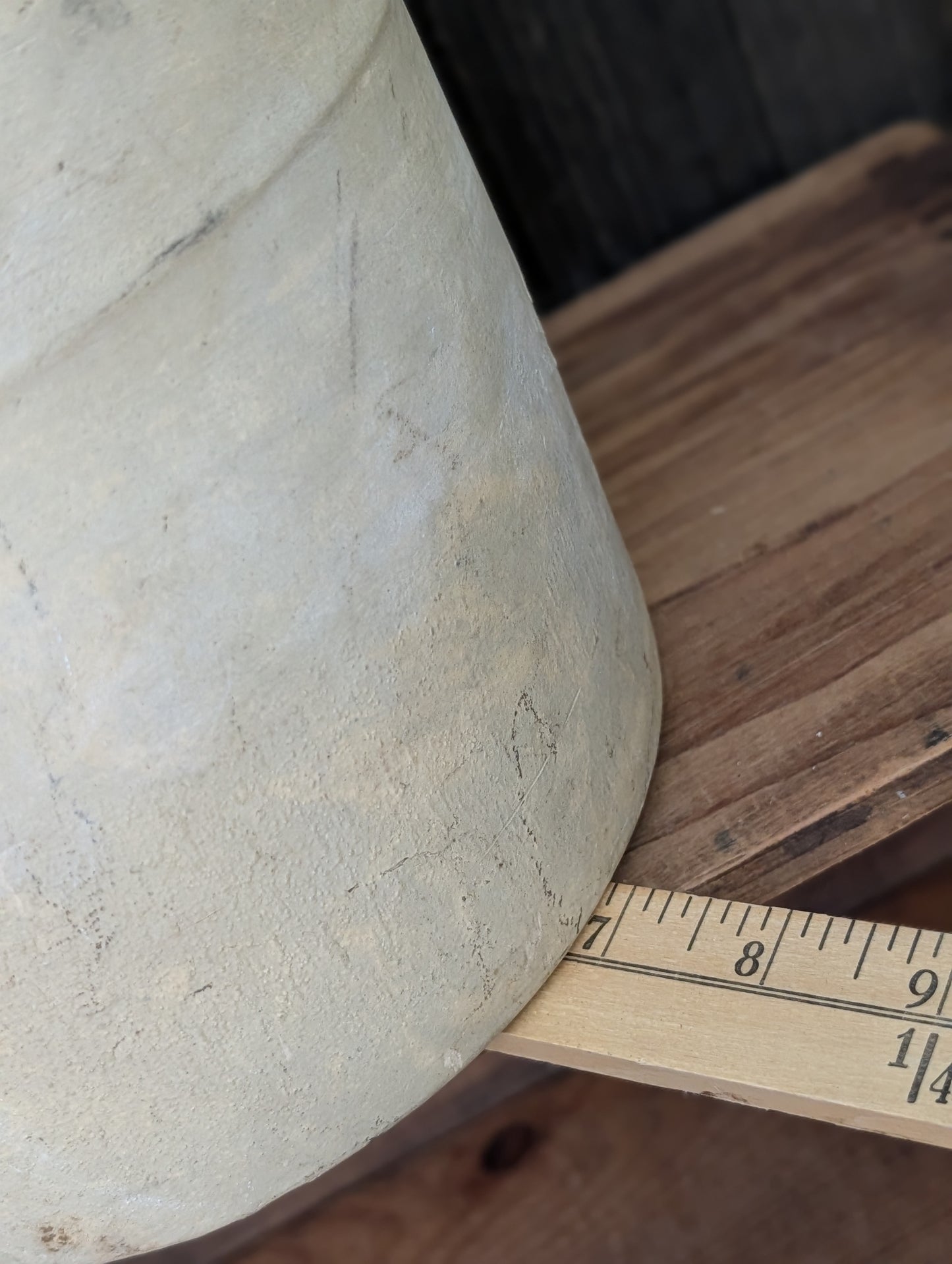 Stoneware fruit jar