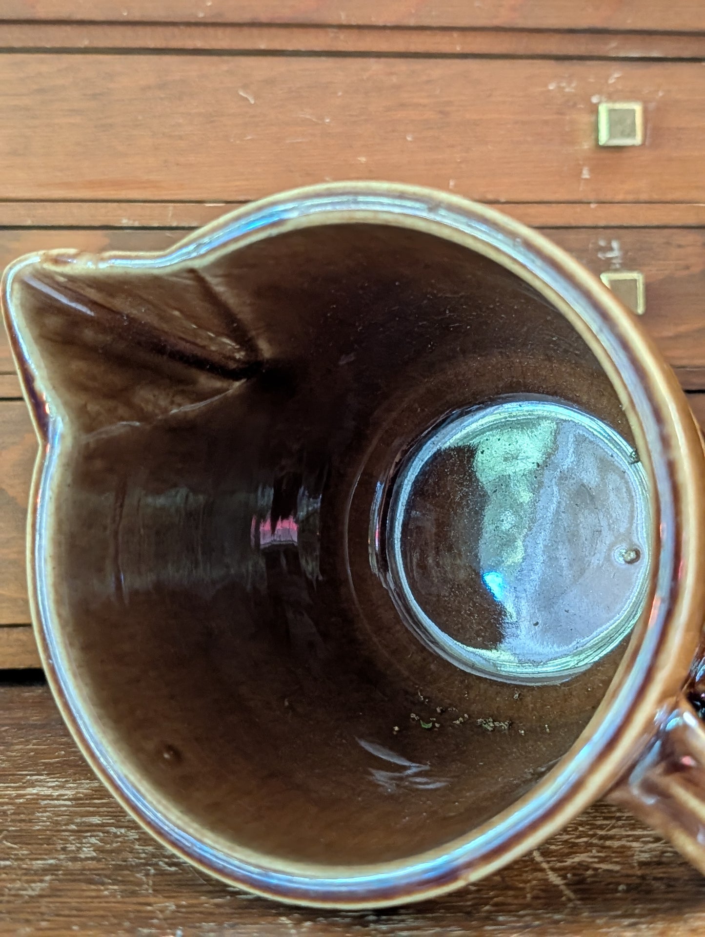 Stoneware pitcher