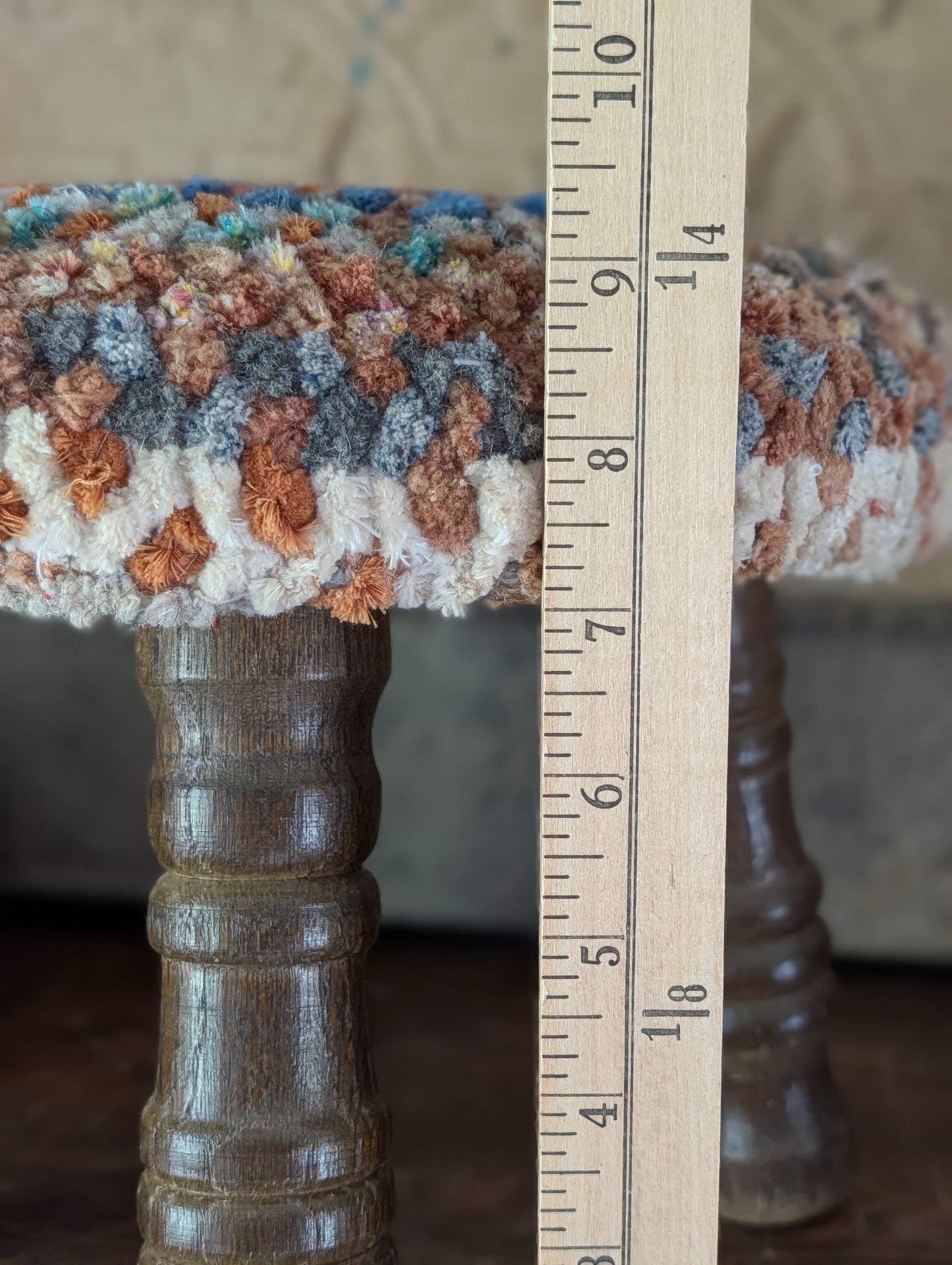 Upholstered stool
