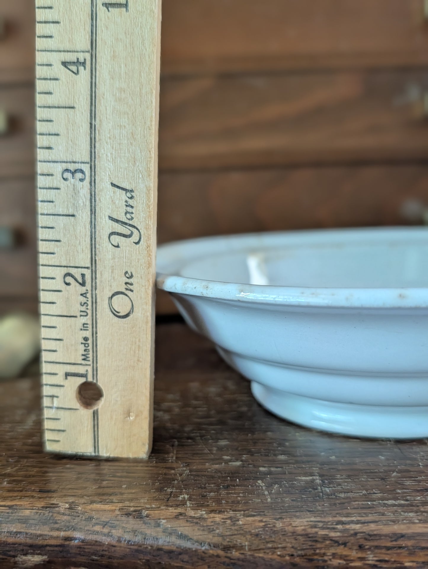 Ironstone soap dish