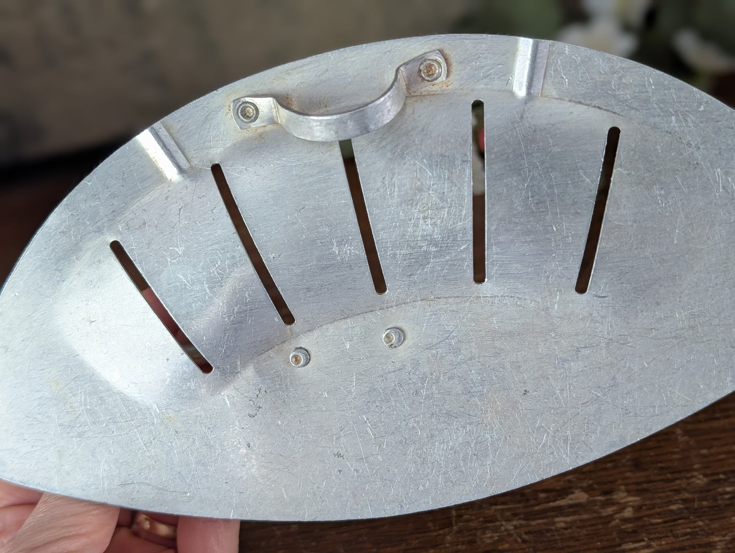 Foley pot/bowl strainer