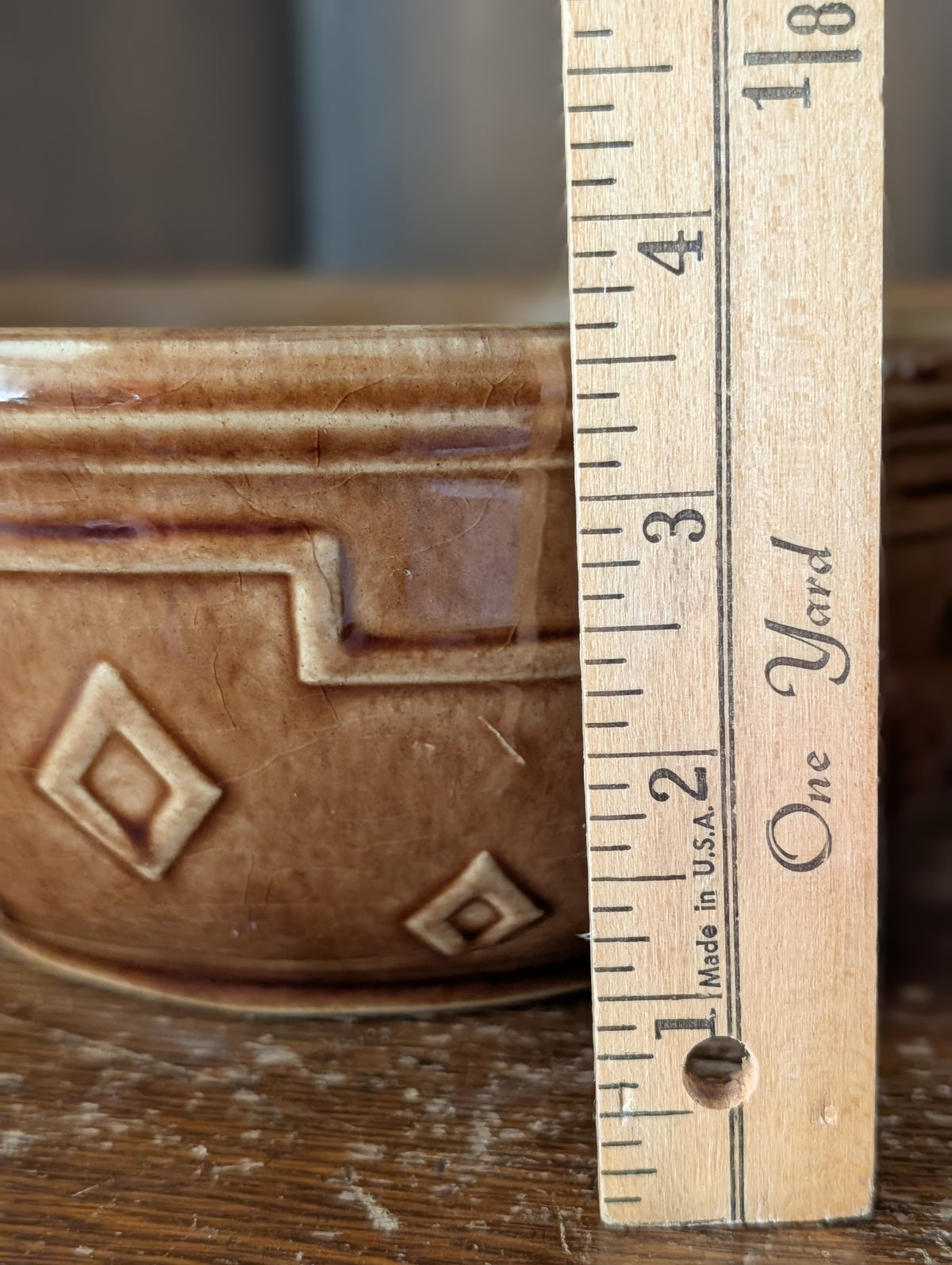 Stoneware pitcher and bowl