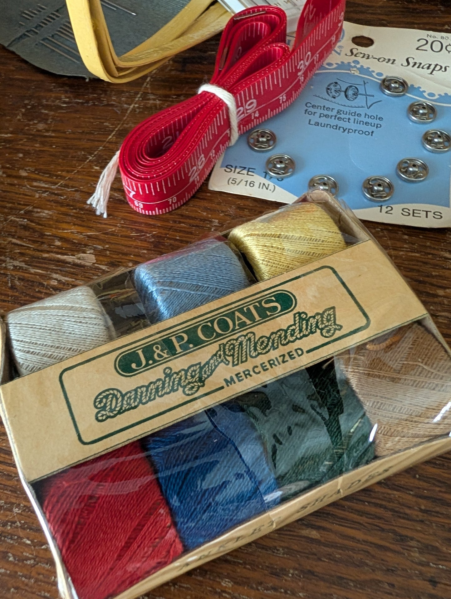 Sewing notions basket
