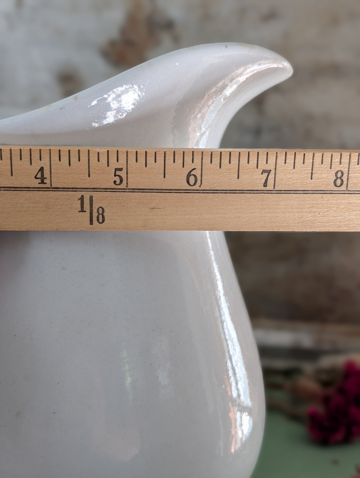 Ironstone pitcher