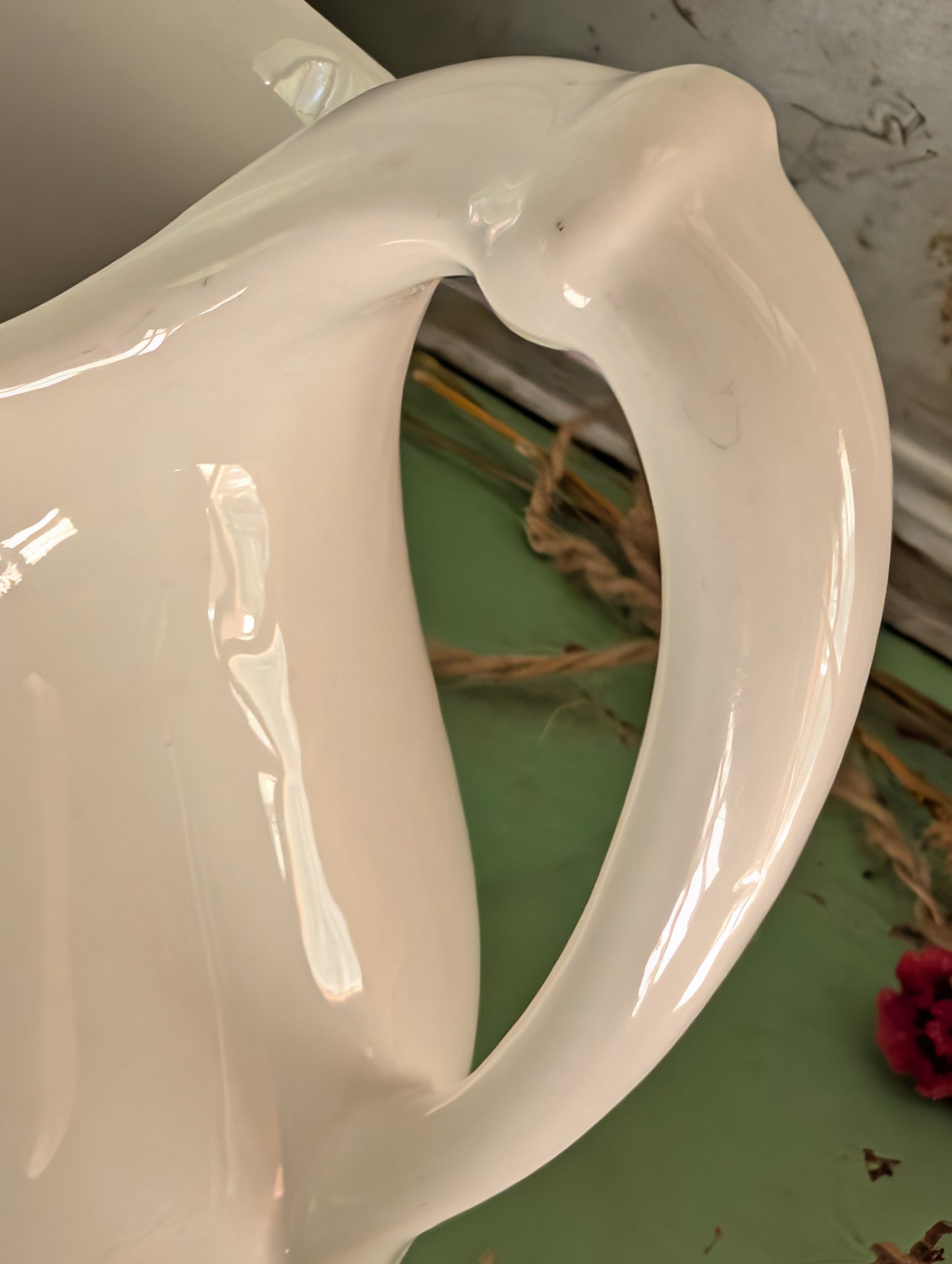 Stoneware pitcher