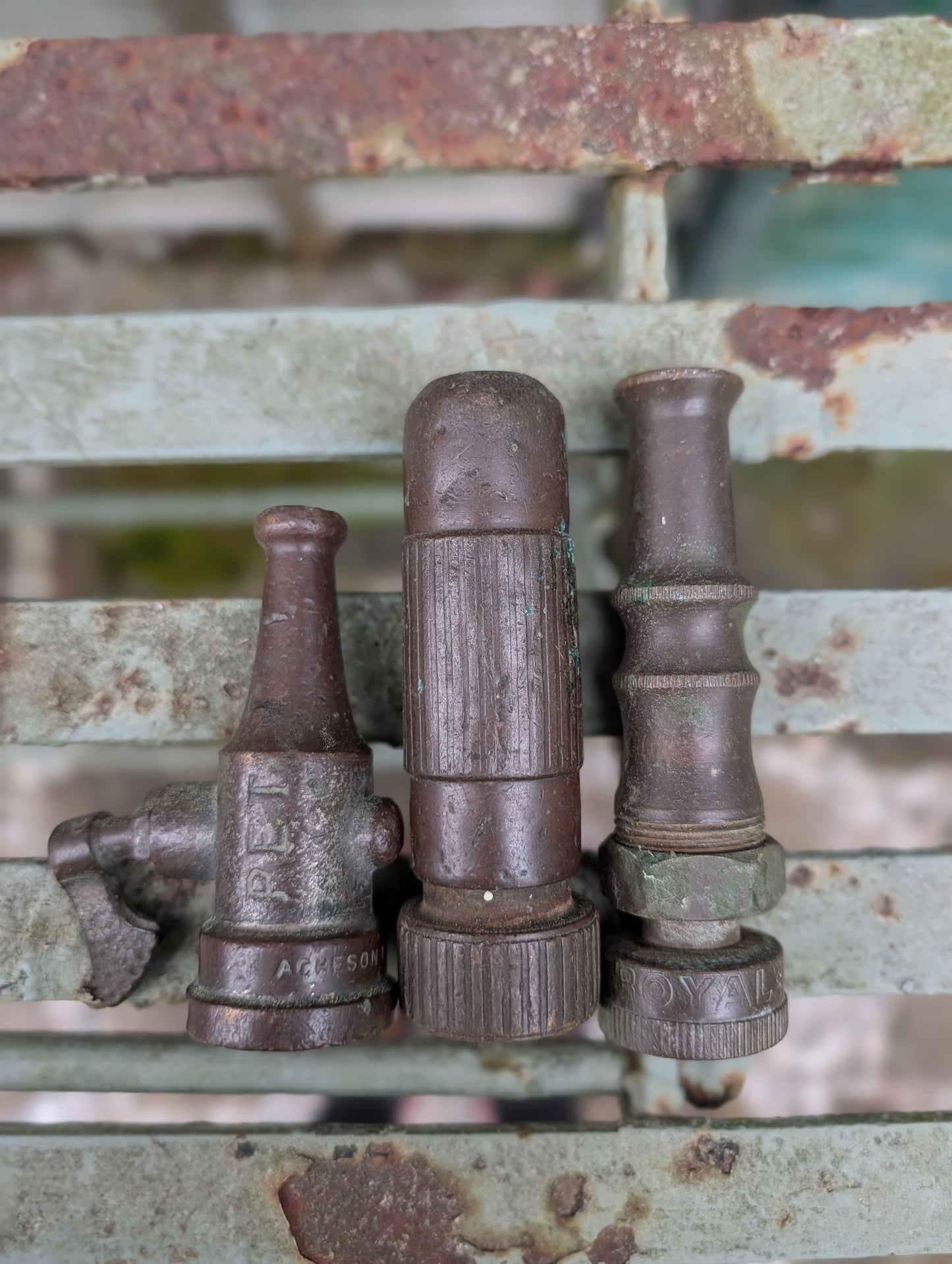 Brass hose/lamp nozzles/valve