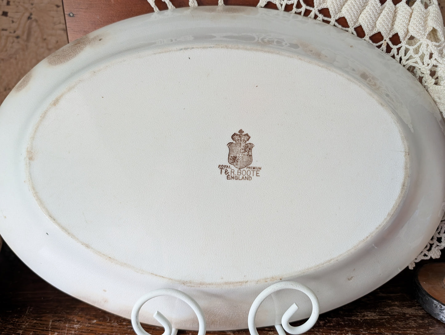 Boote Ironstone platter