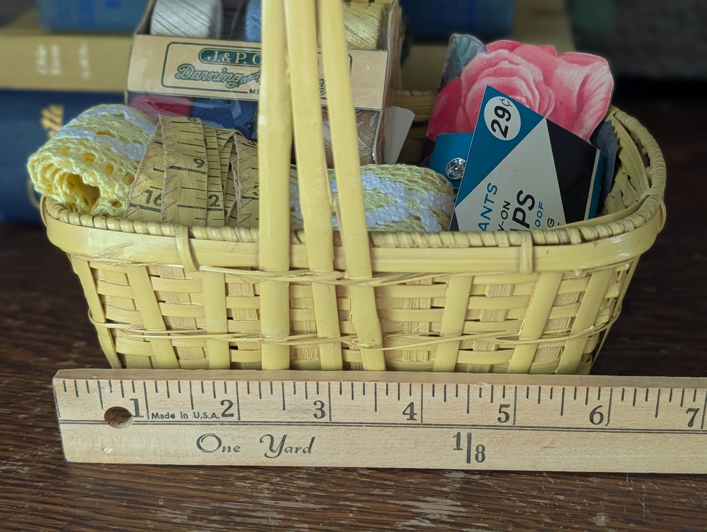 Sewing notions basket