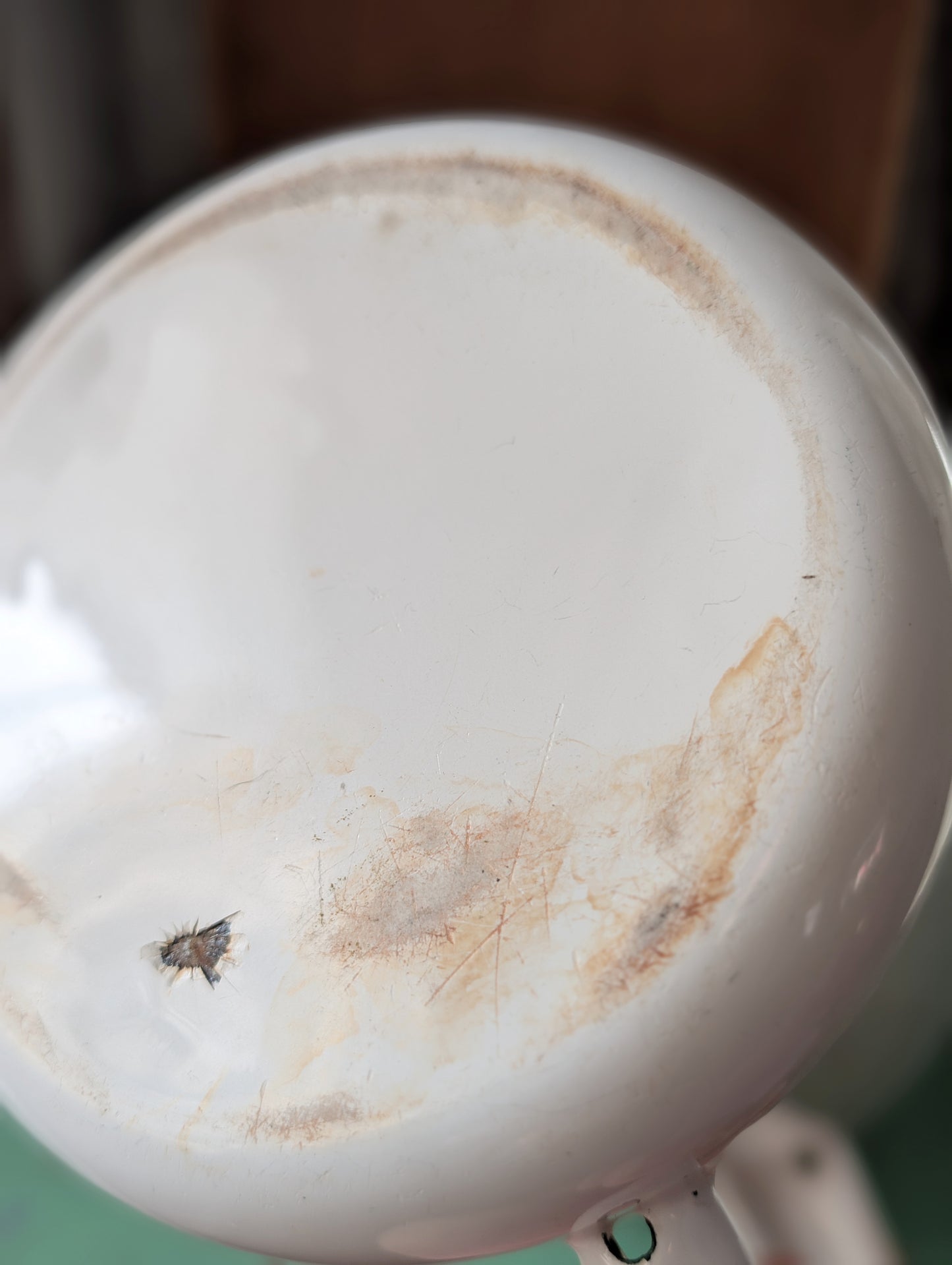 Enamel coffee pot